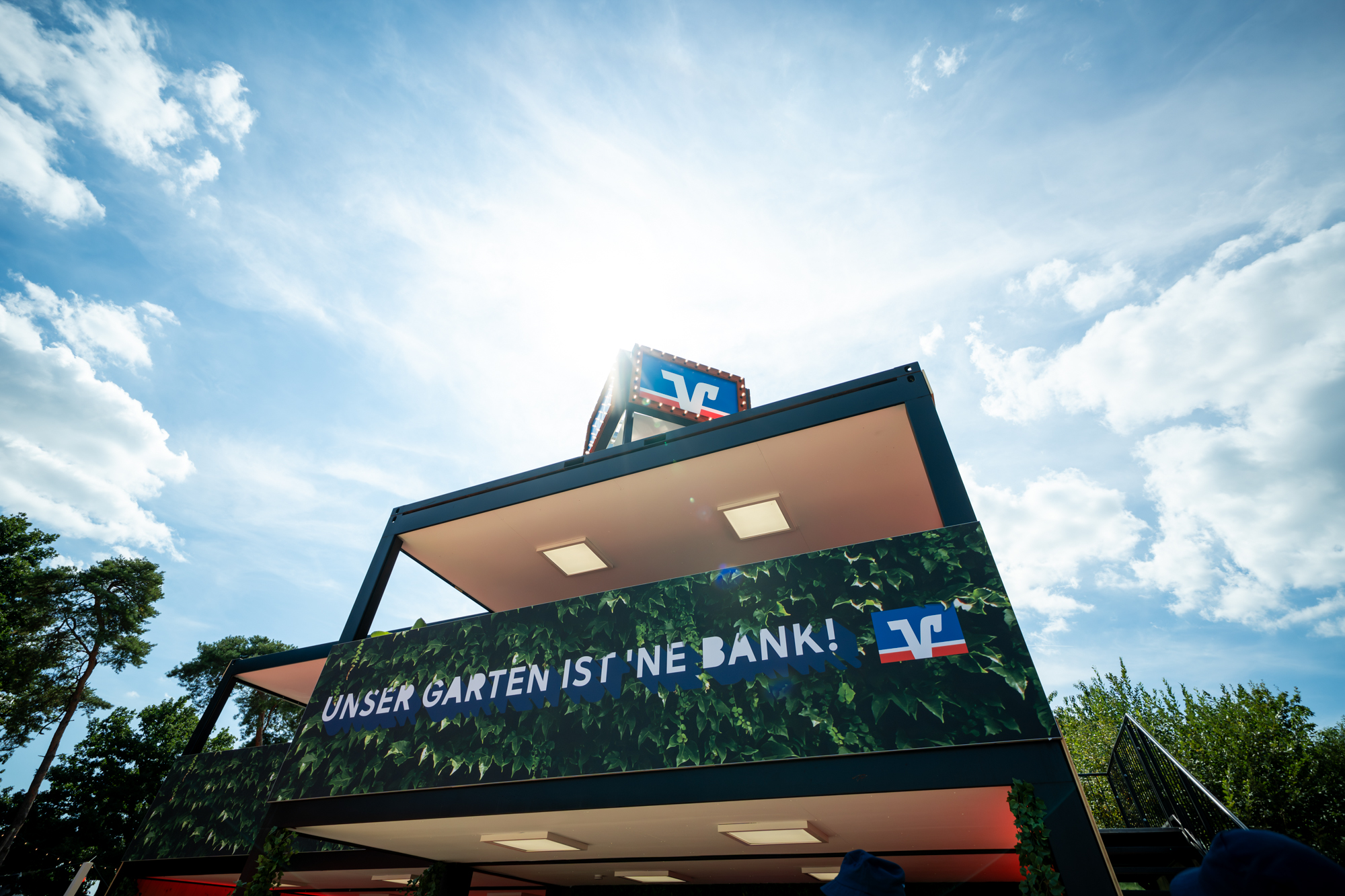 Unser Garten auf dem San Hejmo Festival